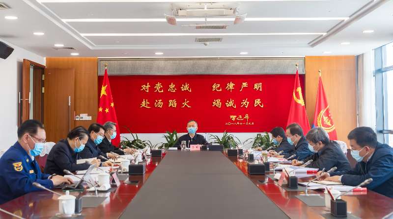 大吊入肉黄明在应急管理部党委会上强调 着力加强党委班子自...